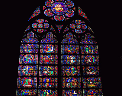 Window of Notre-Dame de Paris