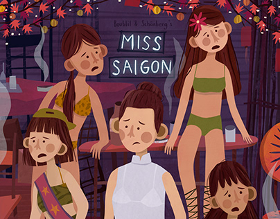 Miss Saigon (Book Cover)