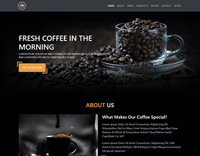 Coffee Website