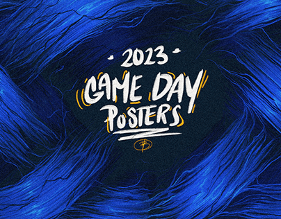 2023 Notre Dame Game Day Posters!