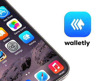 crypto wallet logo design, app icon, branding