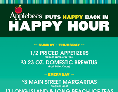 Applebee's - Happy Hour Specials