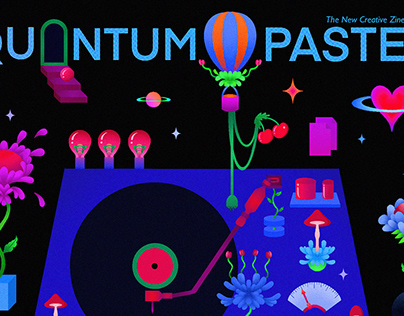 Typographic Layout | Quantum Paste Issue 00