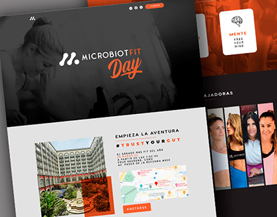 Landing PAge Microbiot Fit Day