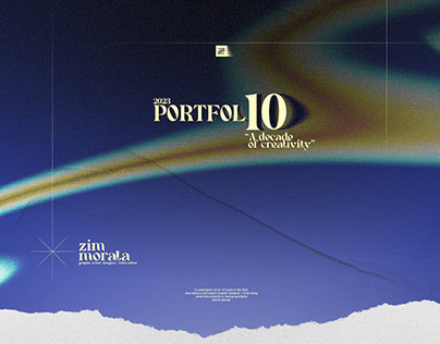 Portfol10 "A decade of Creativity" (WIP)
