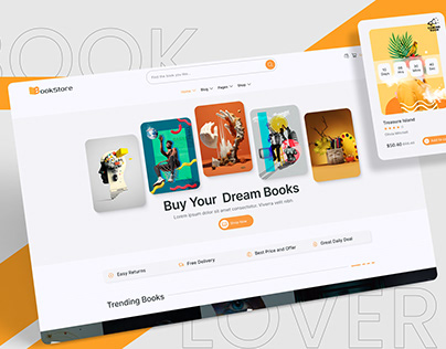Book Store E-Commerce - Template