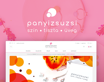 Panyizsuzsi glass jewelry Magento 2 webshop