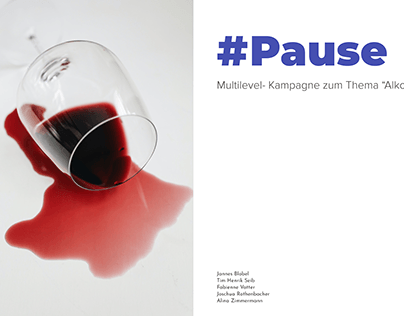 #Pause - Multilevel Kampagne zum Thema Alkohol