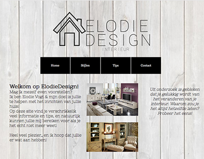 Website Elodie Design