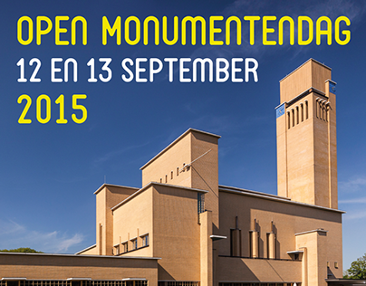 Open Monumentendag Hilversum 2015 - flyer en affiche