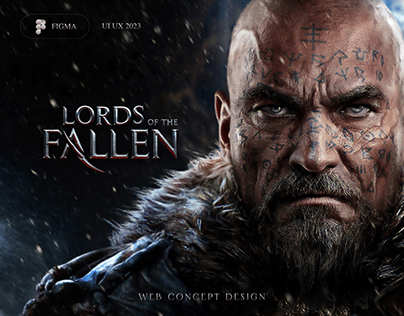 Project thumbnail - Lords of the Fallen - Web Concept