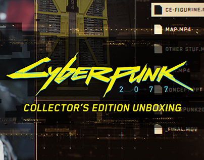 Cyberpunk2077 CE Unboxing