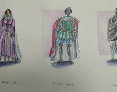 Hamlet Novel Costumes Design
