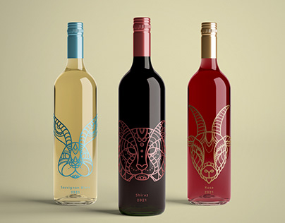 Wine Label illustrations