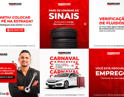 Rodrigues Auto Center - Social Media