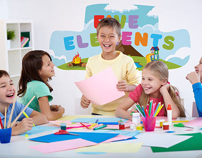 Five Elements Playschool Branding