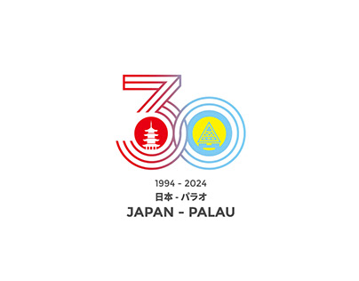 Japan - Palau Diplomatic Relation Logo