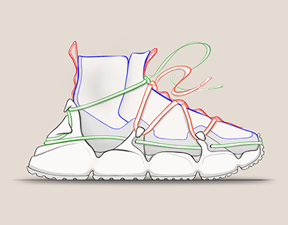 Futuristic shoe Concept