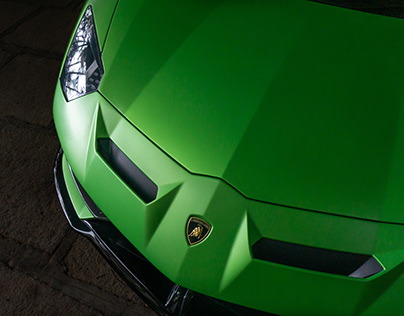 Lamborghini Aventador SVJ Verde Alceo