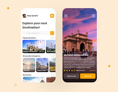 Tourism App UI
