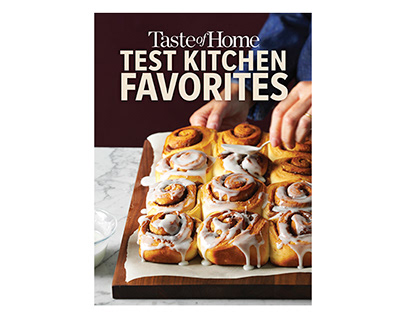 Cookbook Design | Taste of Home Test Kitchen Favorties