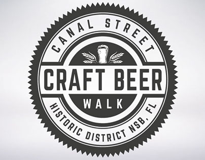 Canal Street Craft Beer Walk Identity