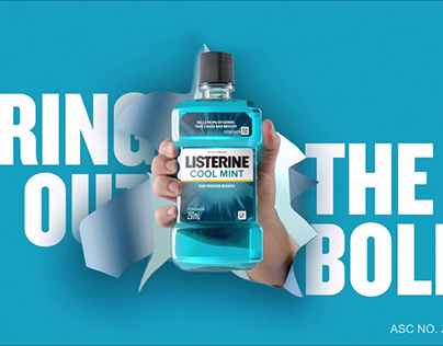 LISTERINE Campaign Kills germs that cause bad breath