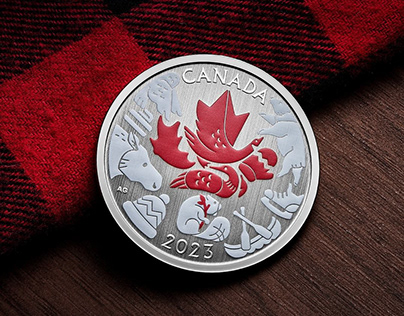 Canadian Mosaic 50cent Coin — Royal Canadian Mint