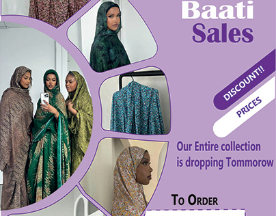 Project thumbnail - Baati Sales Flyer