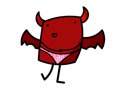 The devil in his underpants