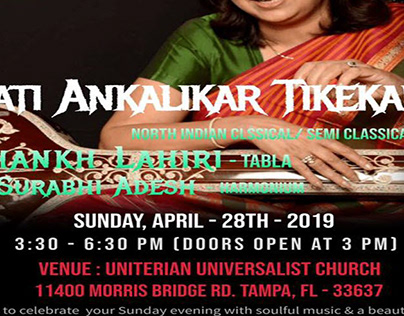 Tampa Vocalist Arati Ankalikar