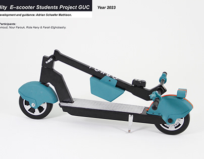 ELECTRIC E—Scooter Project. Mobility Course GUC