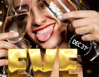 New Year's EVE After Party Flyer