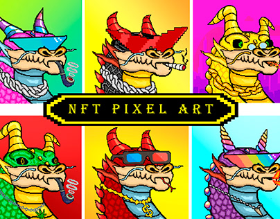 NFT pixel art portfolio