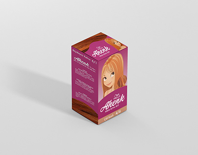 Hair Dye Packaging Design | Saç Boyası Ambalaj Tasarımı