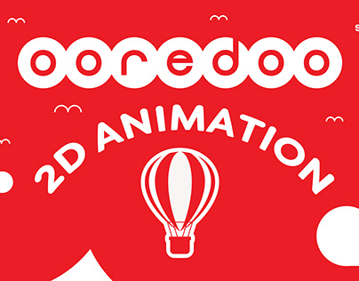 OOREDOO 2D animation , ad animation , animate , ooredoo