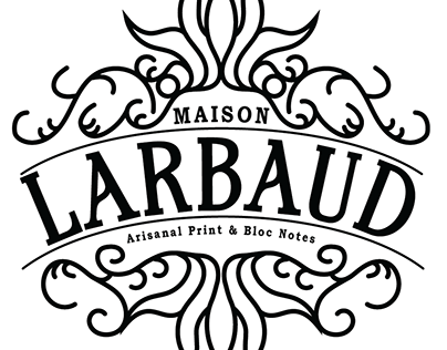 Logo fausse entreprise Maison LARBAUD