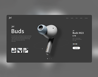 Joi Buds Redesign UX