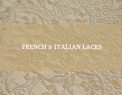 PRINT DESIGN - INSPIRED FROM FRENCH AND ITALIAN LACES