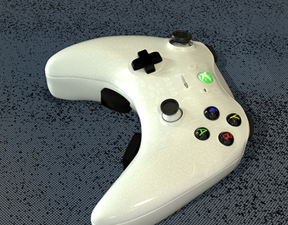 3D Model of a Xbox 360 control
