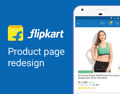 Flipkart Product Page redesign