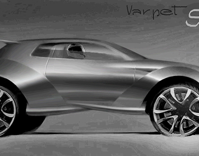 CUV coupe Alfa Romeo by Varper Gagik concept art