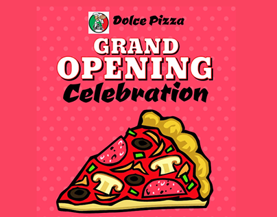 Social Media Banner for Dolce Pizza
