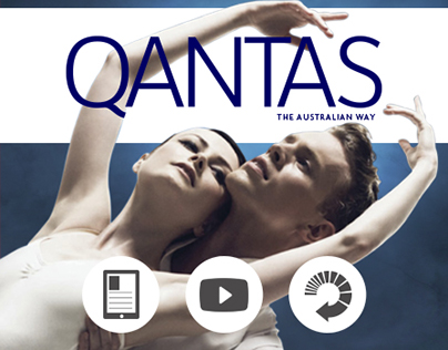Qantas Magazine Covers