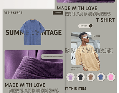 Email Template Design | eCommerce | T-shirt