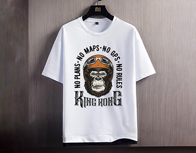 King Kong T-shirt Design | Hoodies Design | Tee