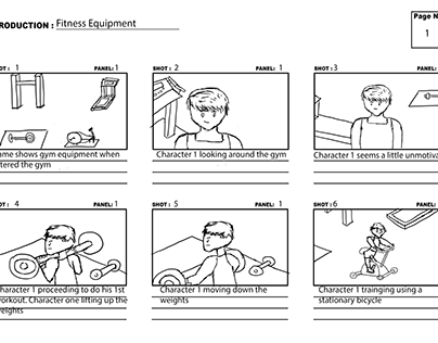 Story boarding assignment