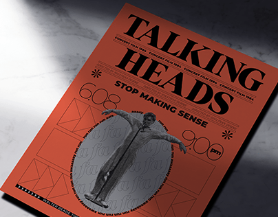 POSTER Talking Heads