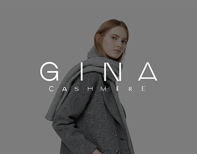 GINA Cashmere / Logo & Packaging