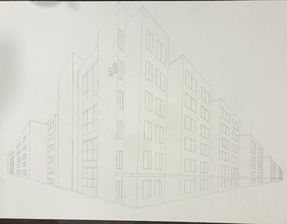 Two-Point Perspective Building